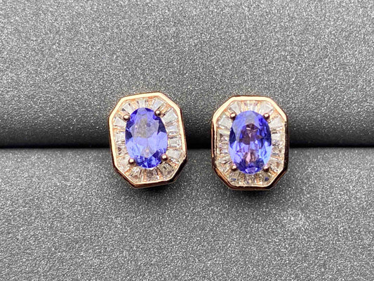 4865 Tanzanite Earrings