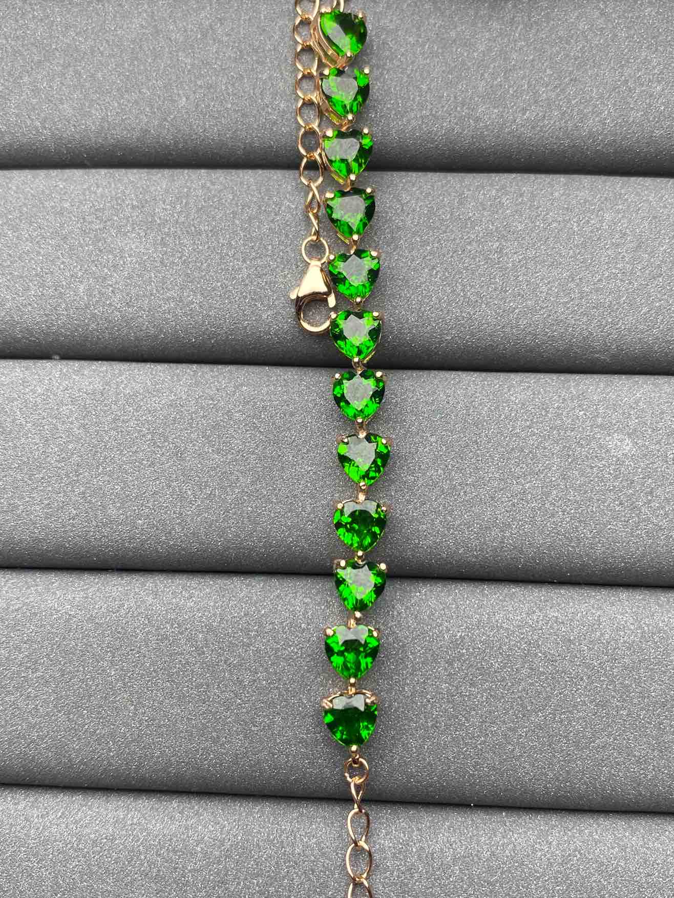 4867 Diopside Bracelet