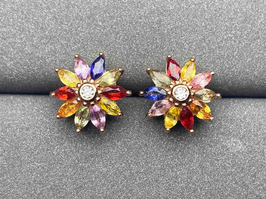 4946 Sapphire Earrings