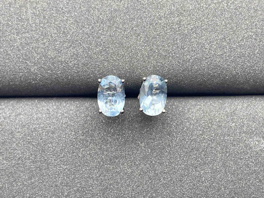4958 Aquamarine Earrings