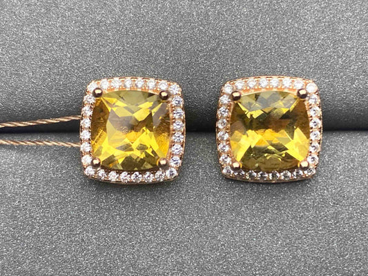 4985 Citrine Earrings