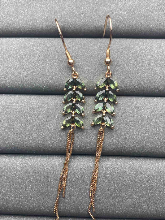 5002 Sapphire Earrings
