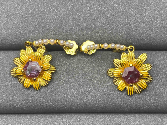 5012 Alexandrite Earrings