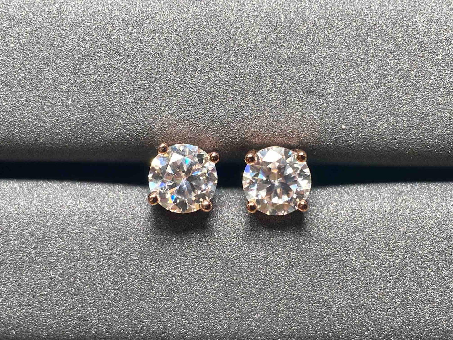 2598 Moissanite Earrings
