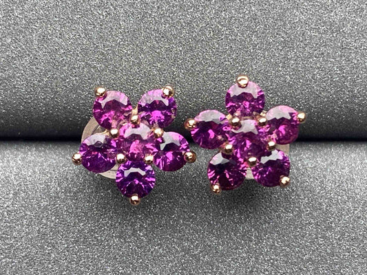 2943 Garnet Earrings