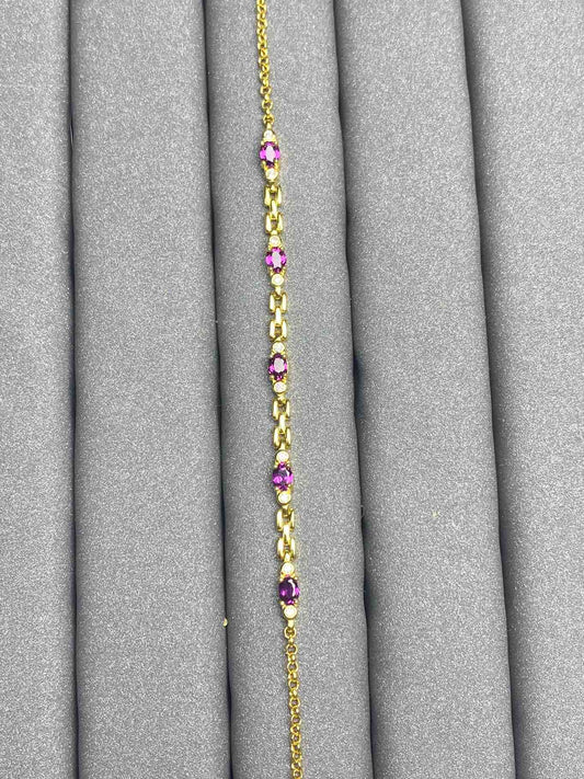 2758 Garnet Bracelet