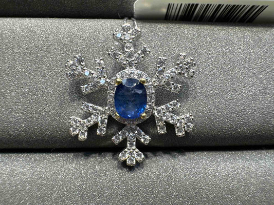 2034 Sapphire Pendant
