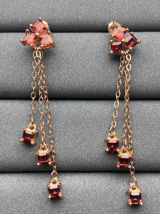 3116 Garnet Earrings