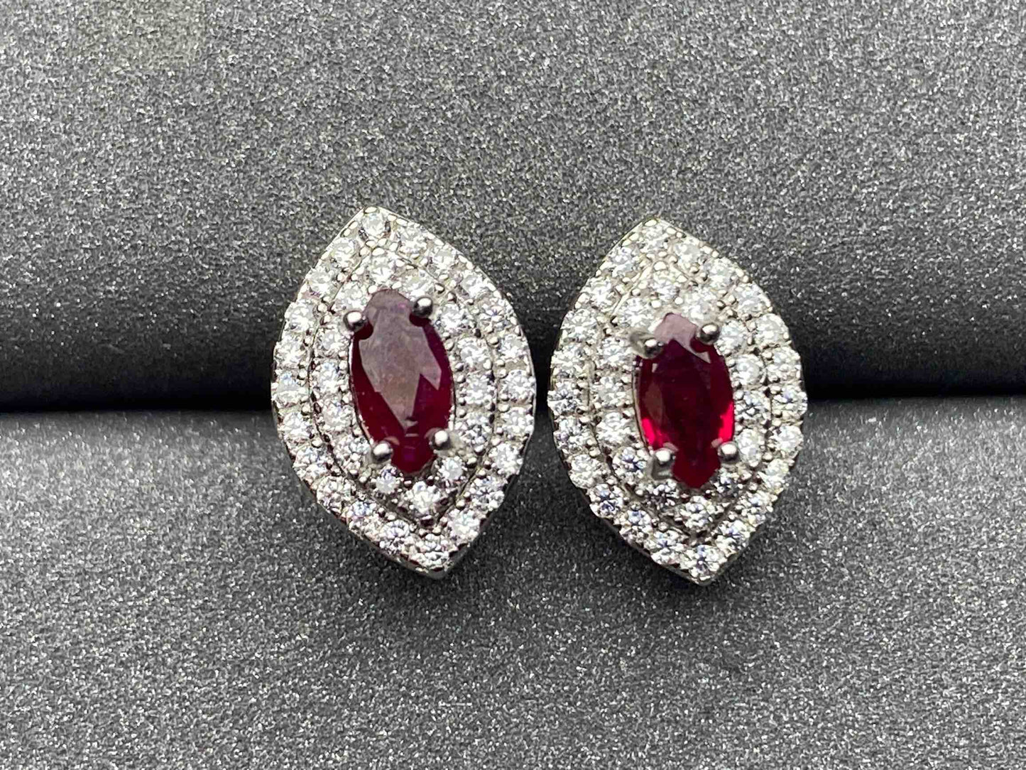 3119 Ruby Earrings