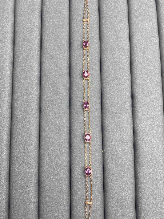 2755 Garnet Bracelet