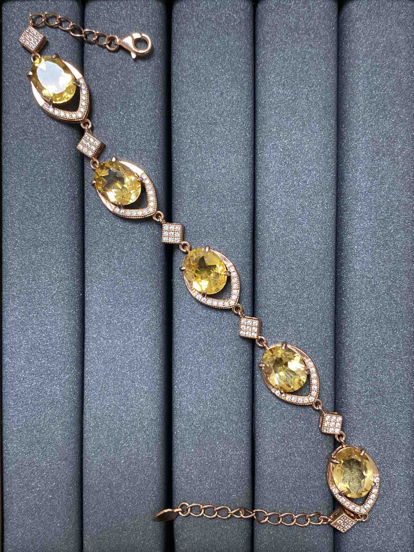 2418 Citrine Bracelet