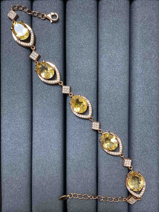 2418 Citrine Bracelet