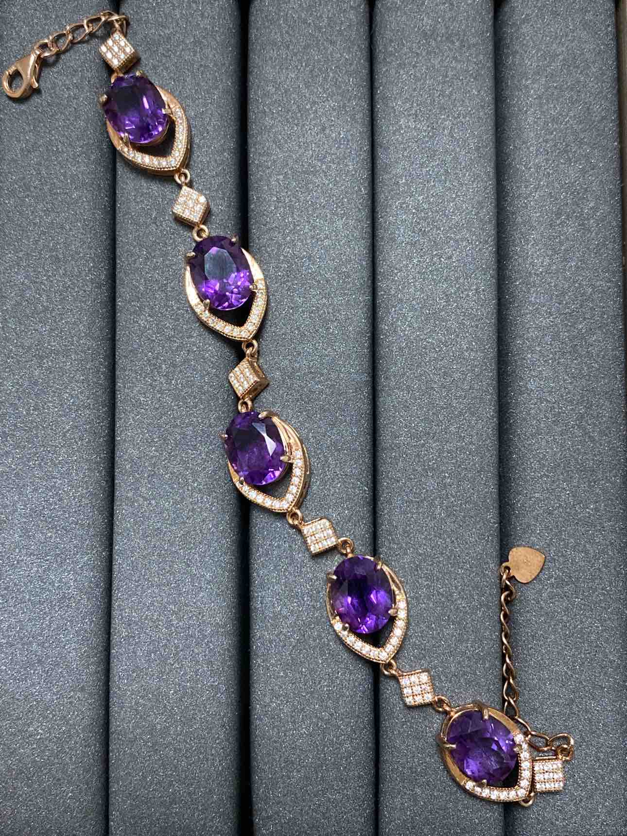 2398 Amethyst Bracelet