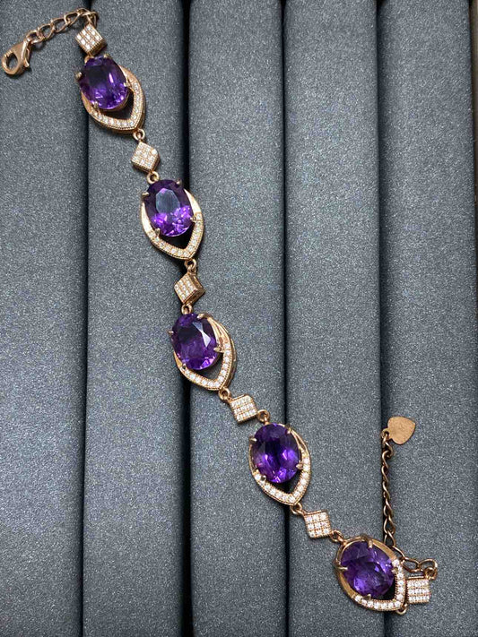 2398 Amethyst Bracelet