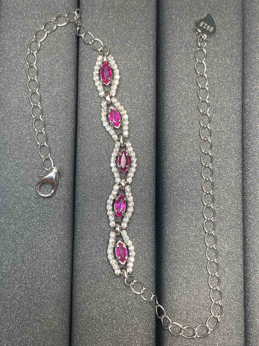 2456 Sapphire Bracelet