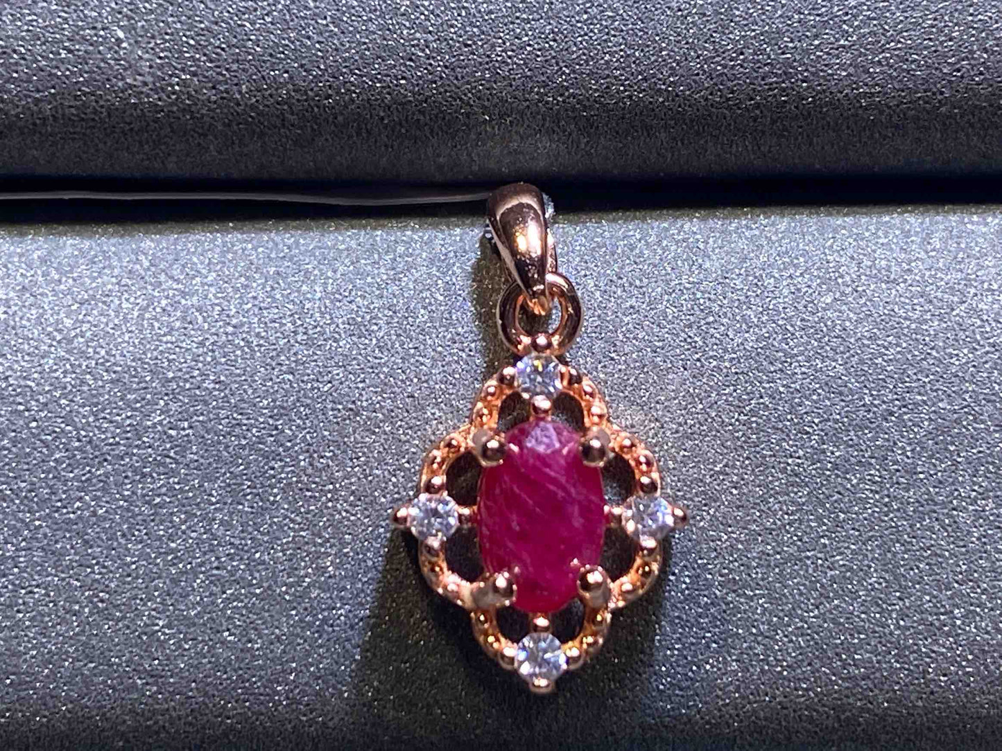 2082 Ruby Pendant