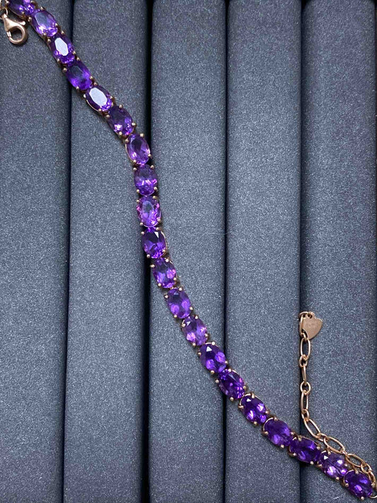 2419 Amethyst Bracelet